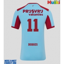 Feyenoord Goncalo Borges #11 Rezervni Dres 2025-26 Kratak Rukav